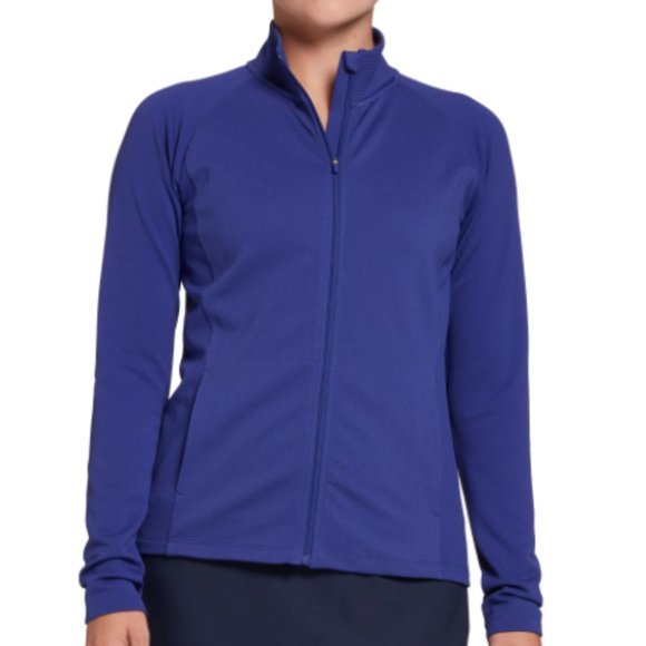 Lady Hagen Jackets & Blazers - NWOT LADY HAGEN Full Zip Golf Jacket Purple M